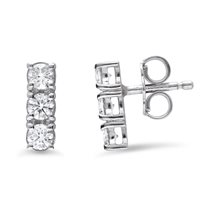 Earrings Idee Preziose dal 1987 Woman in White Gold Zircone IP.OK18B/197 - IP.OK18B/197